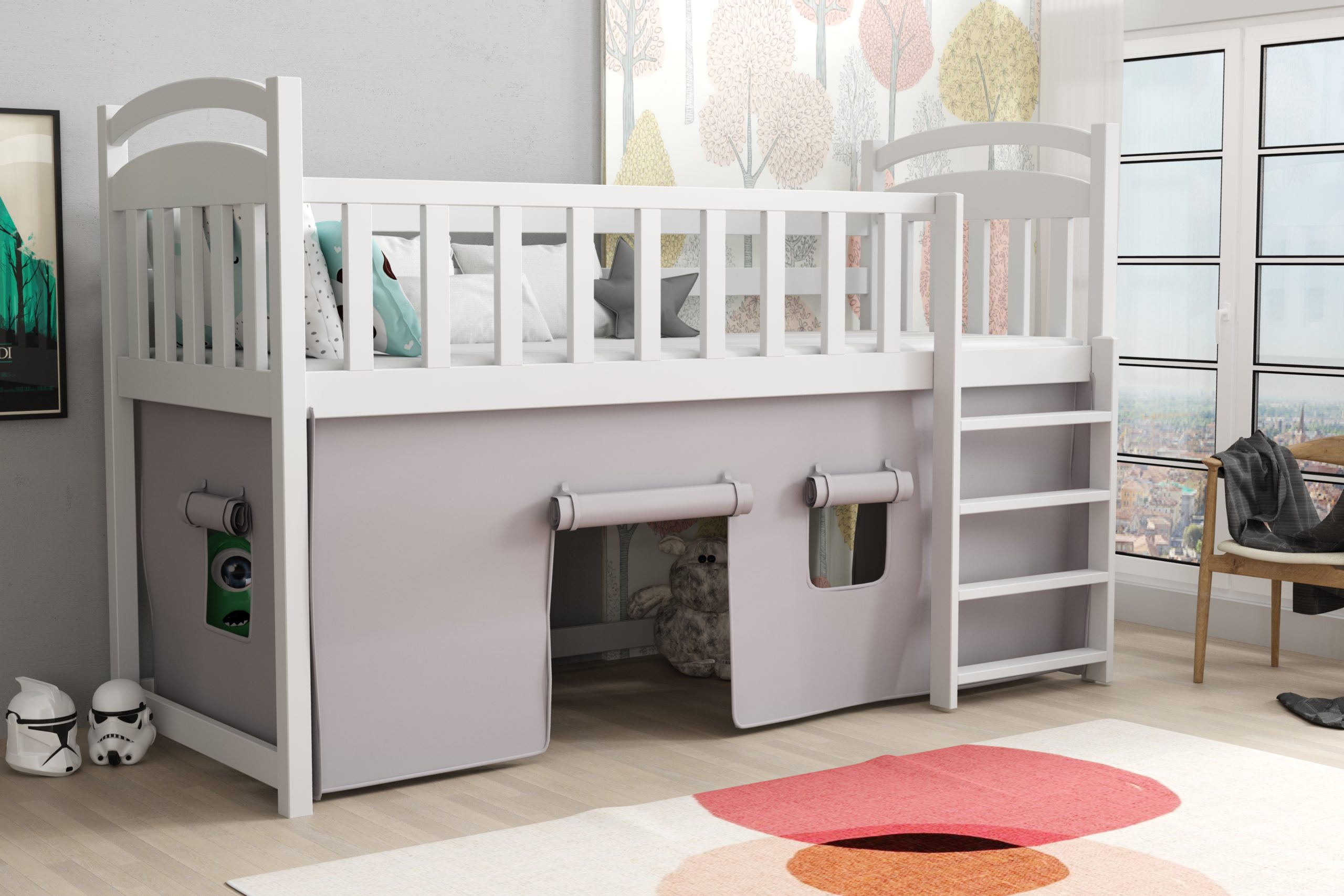 Łóżko antresola Aramis - obrazek 16