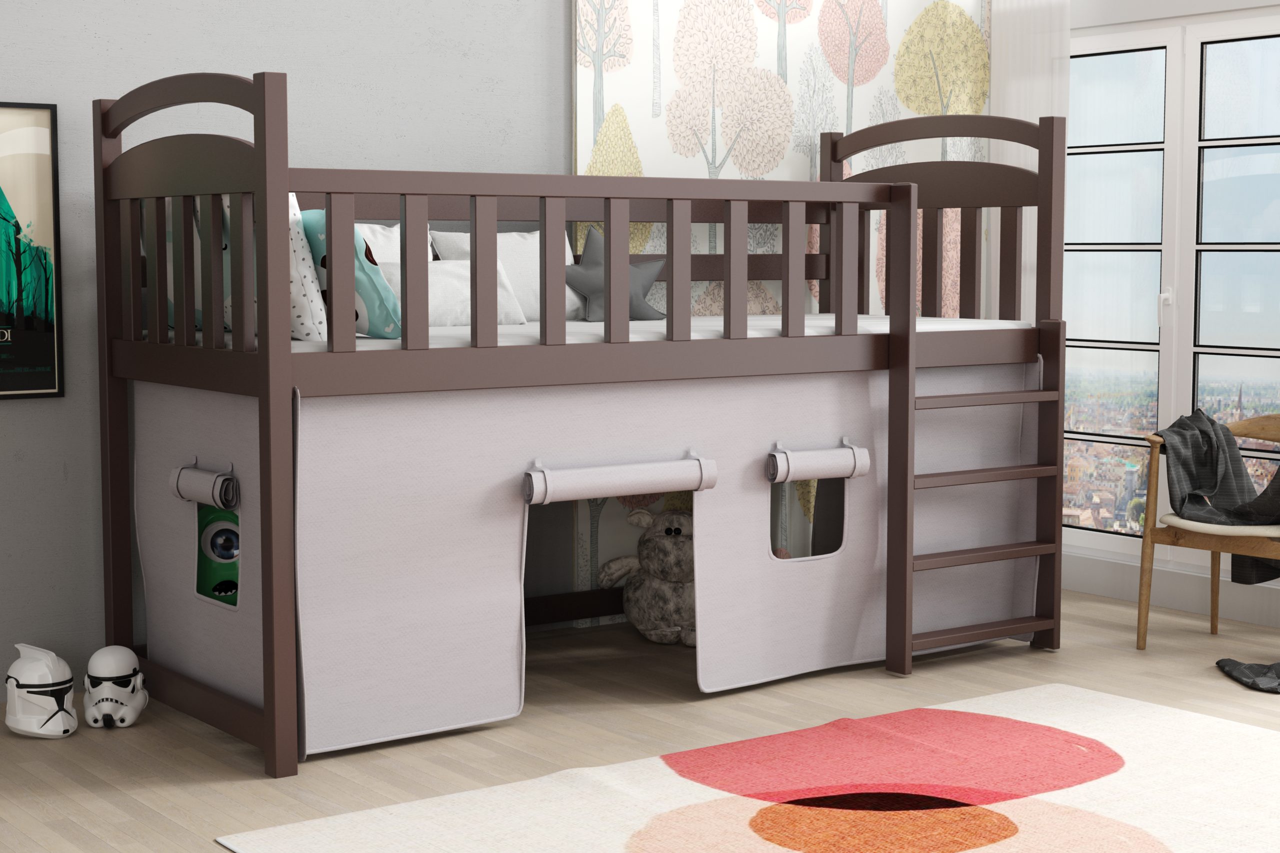 Łóżko antresola Aramis - obrazek 11