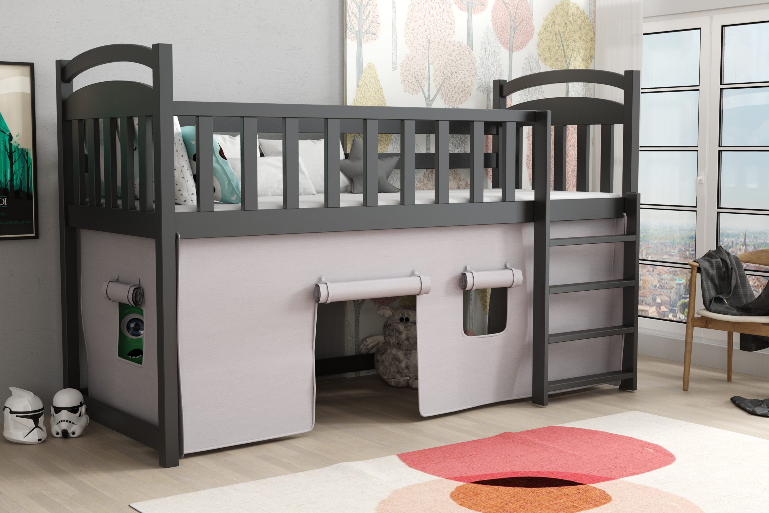 Łóżko antresola Aramis - obrazek 17