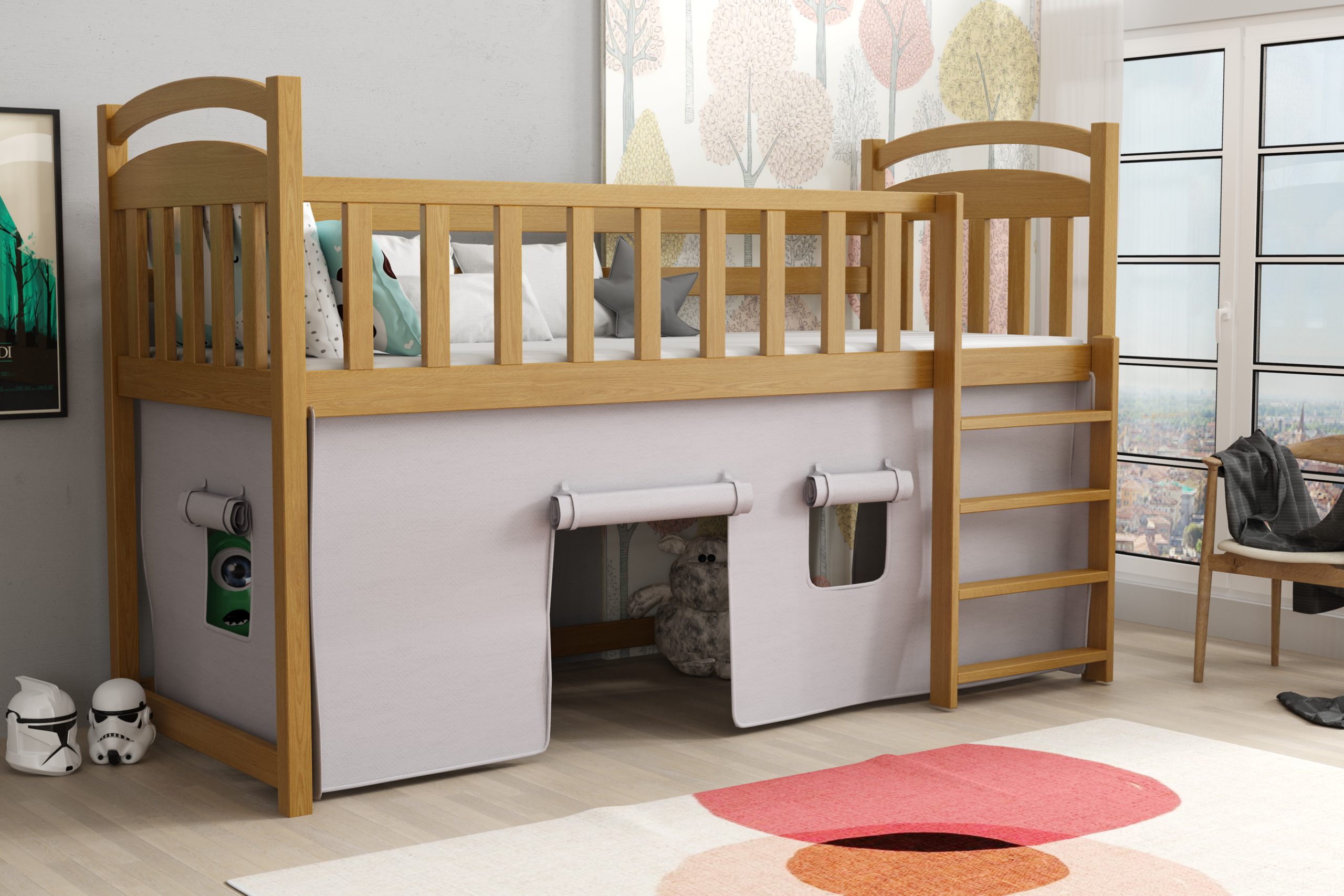 Łóżko antresola Aramis - obrazek 15