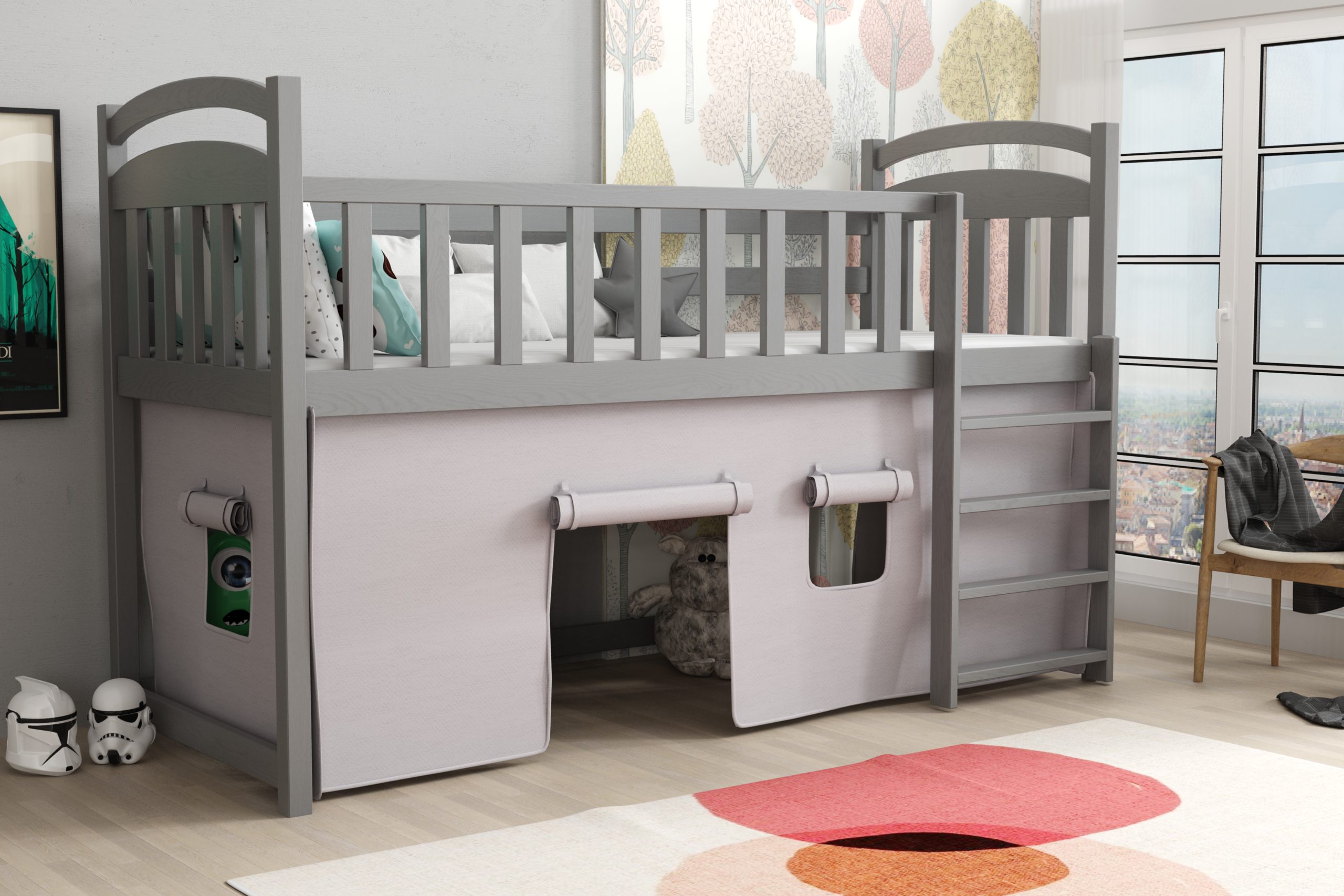 Łóżko antresola Aramis - obrazek 12