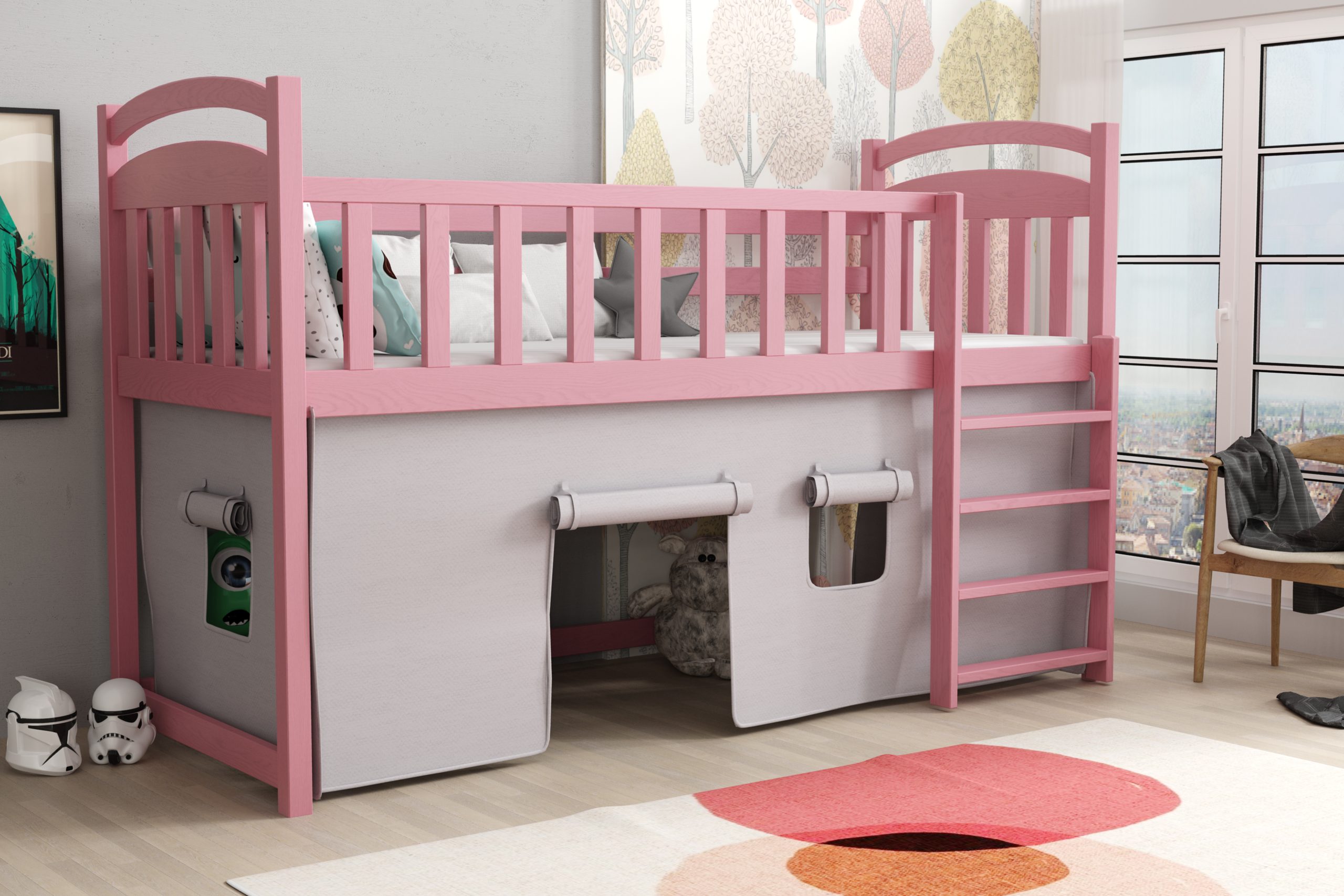 Łóżko antresola Aramis - obrazek 8