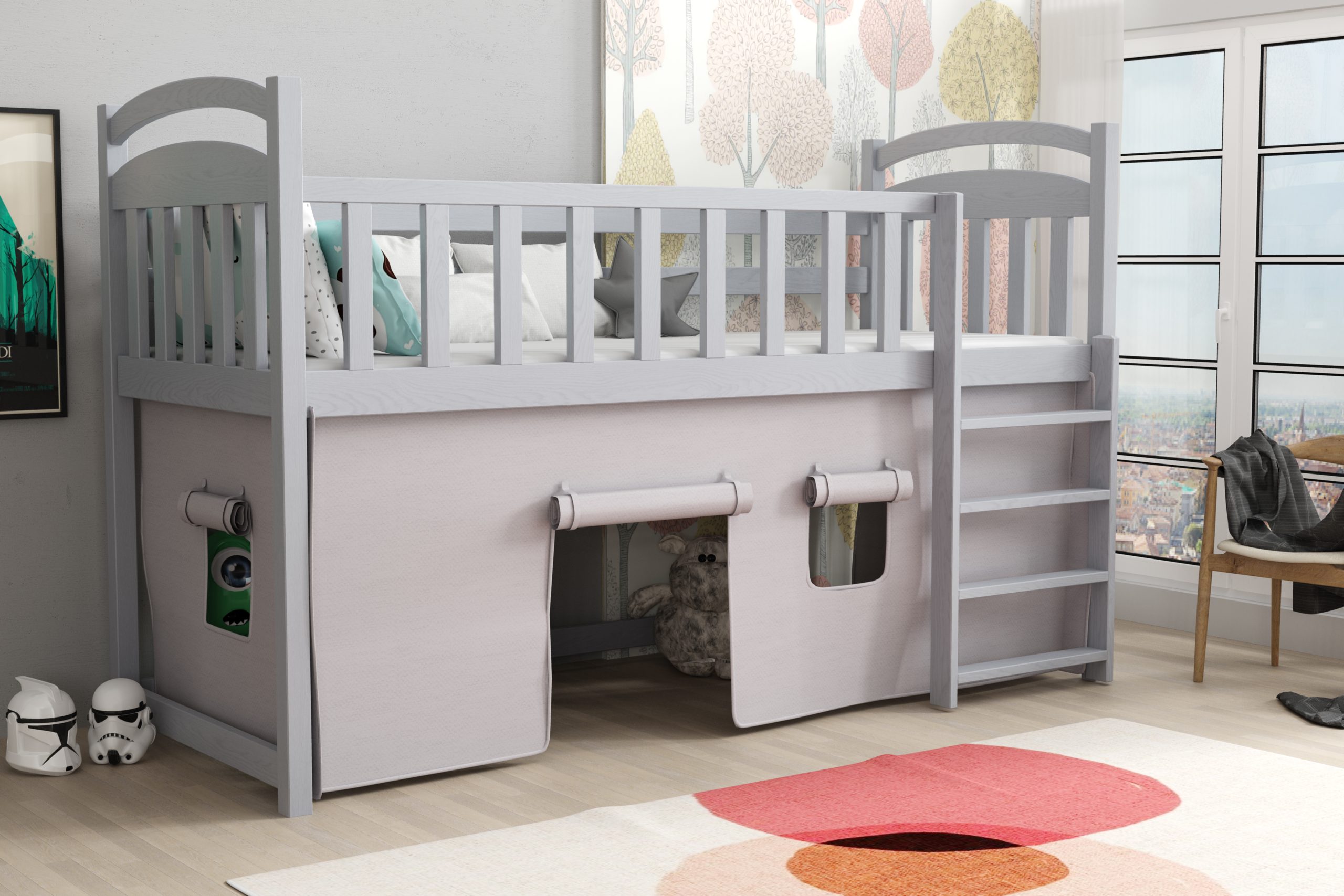 Łóżko antresola Aramis - obrazek 13