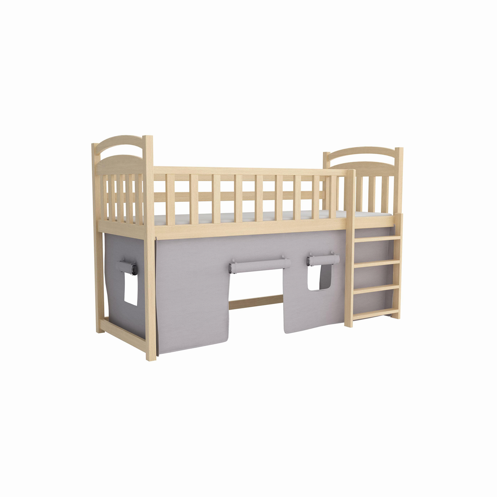 Łóżeczko Aramis - antresole dla dzieci PaDrew