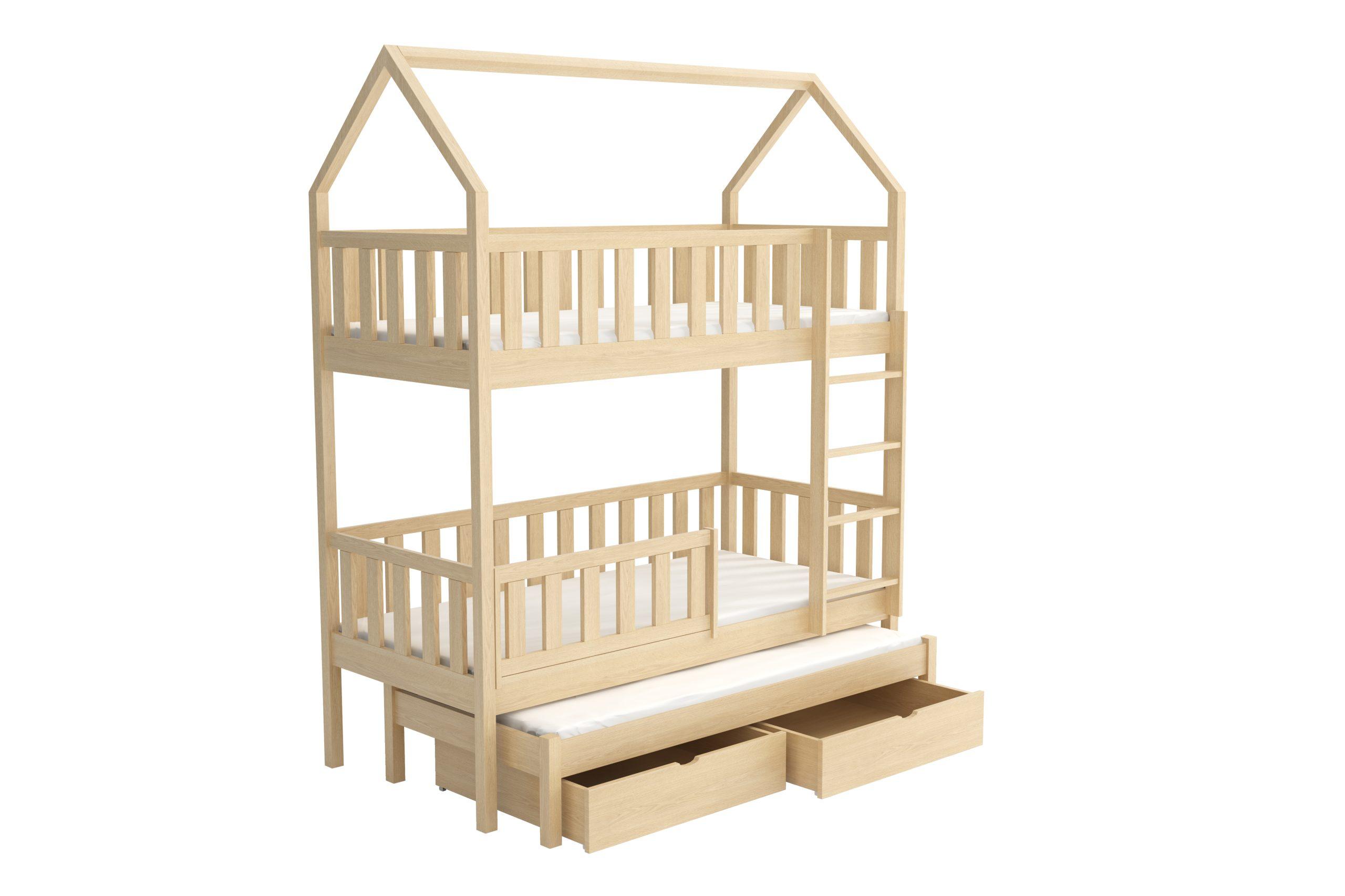 Łóżeczko domek potrójne Otis