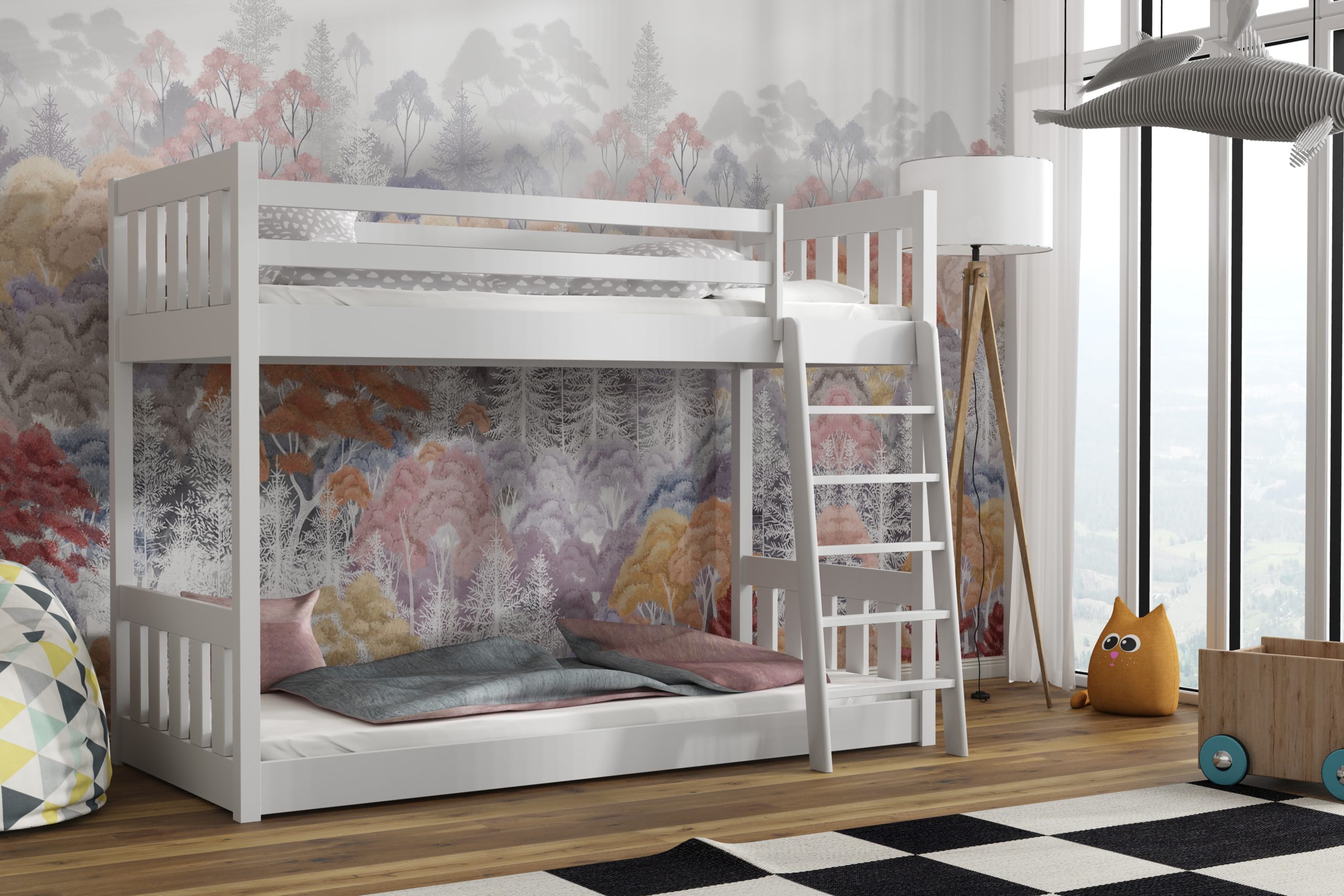 Łóżko piętrowe na antresoli Szymon - obrazek 13