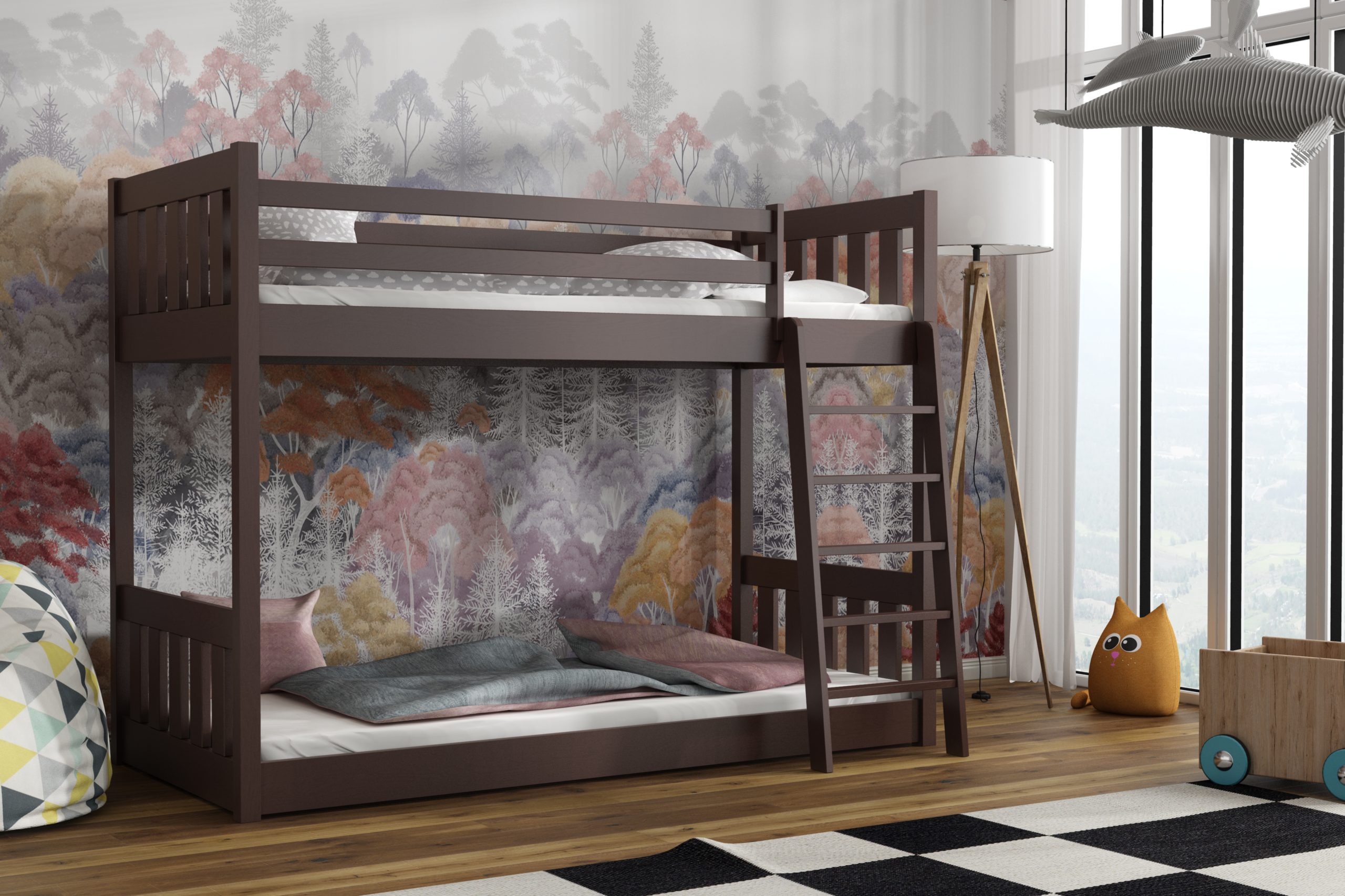 Łóżko piętrowe na antresoli Szymon - obrazek 8