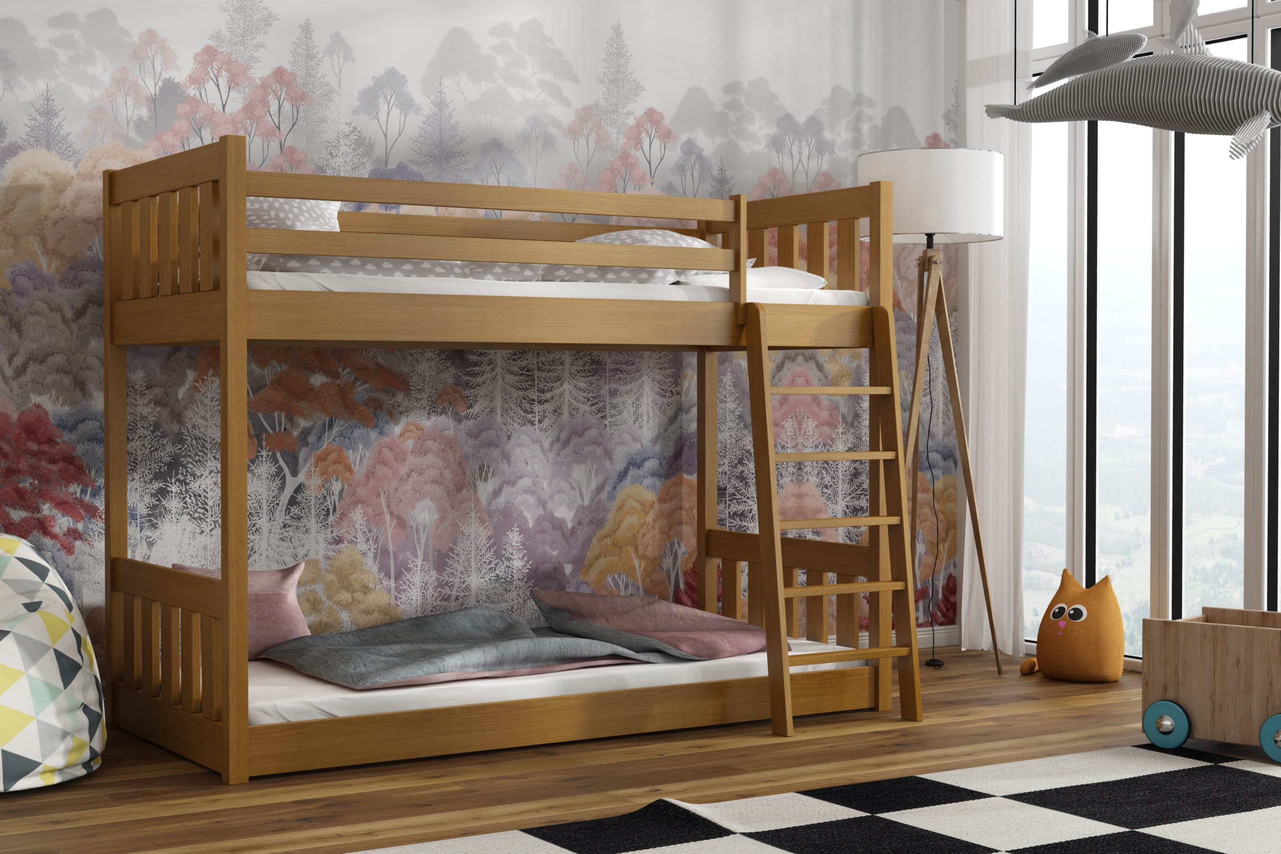 Łóżko piętrowe na antresoli Szymon - obrazek 12