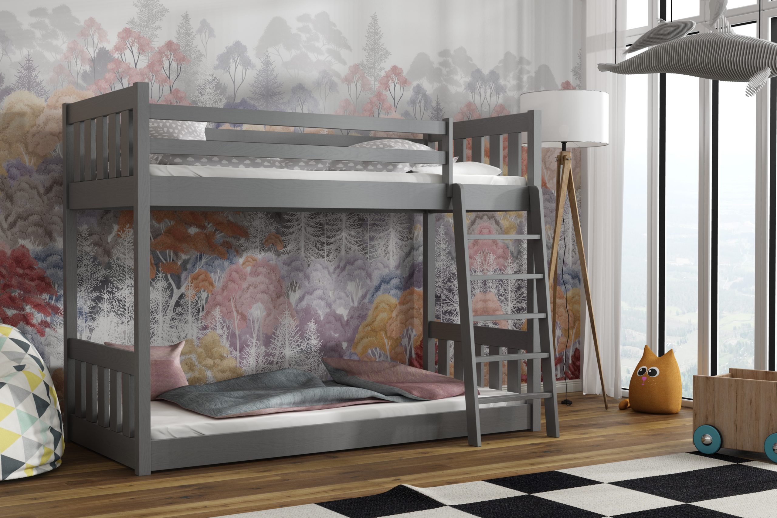 Łóżko piętrowe na antresoli Szymon - obrazek 9