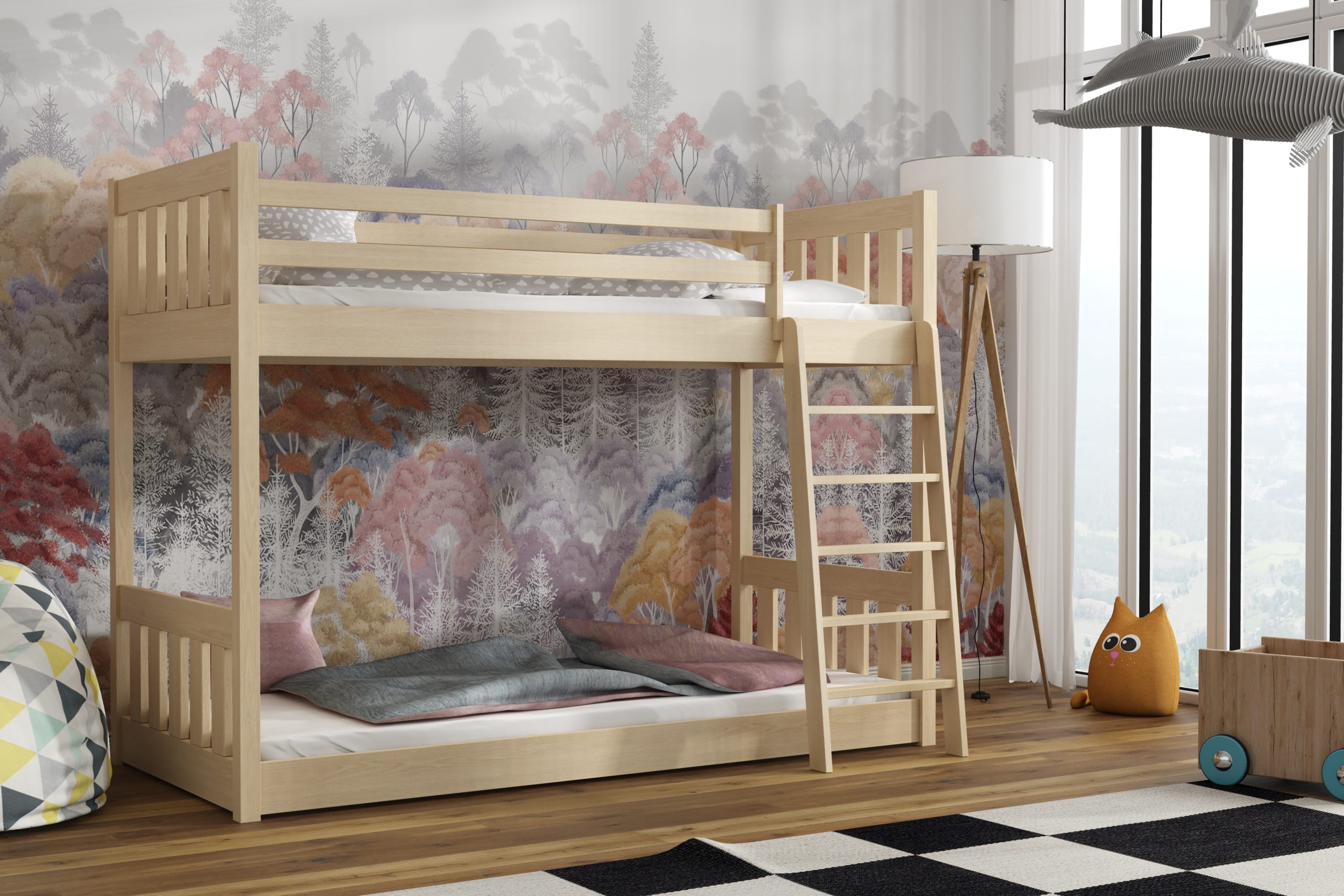 Łóżko piętrowe na antresoli Szymon - obrazek 15