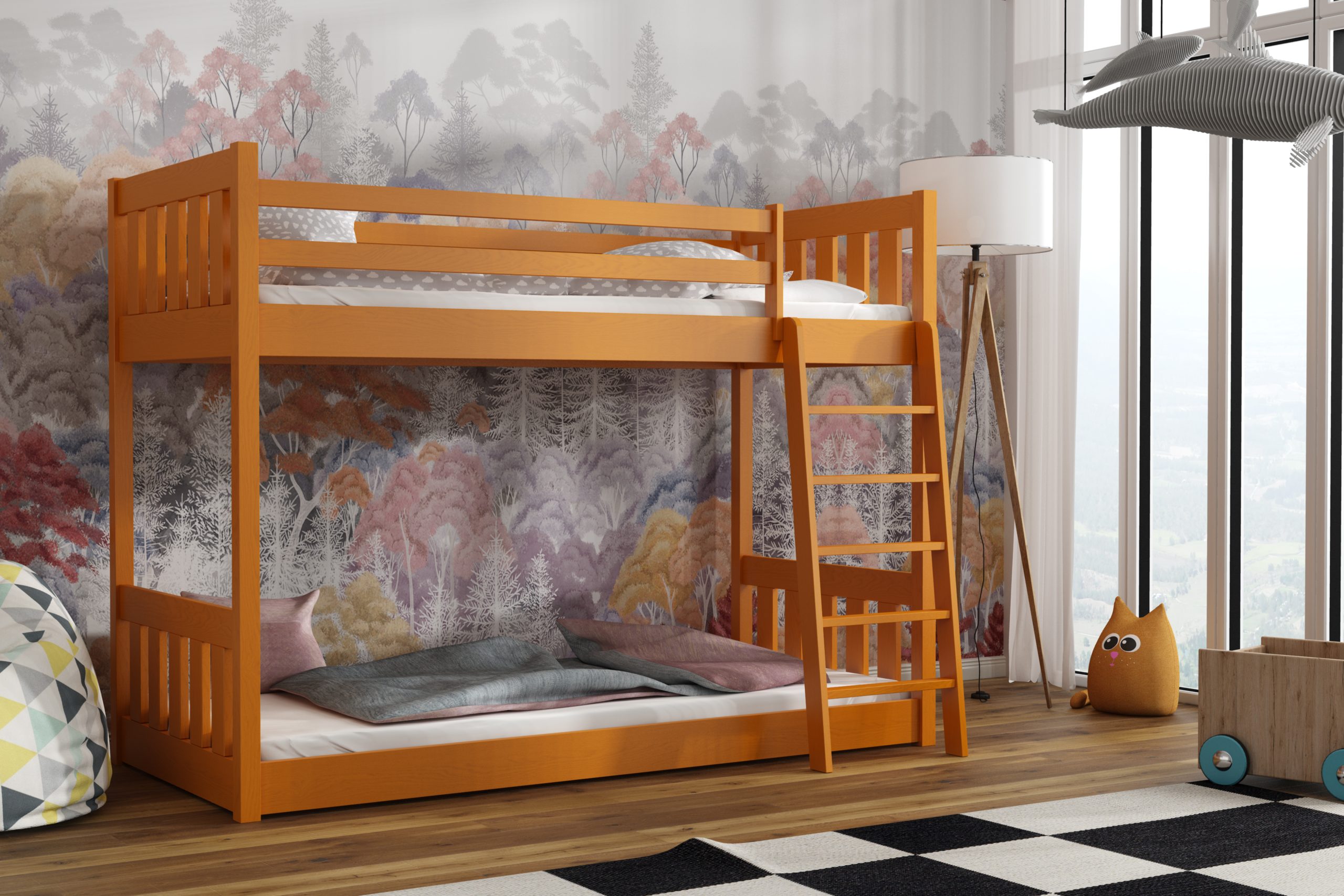 Łóżko piętrowe na antresoli Szymon - obrazek 11