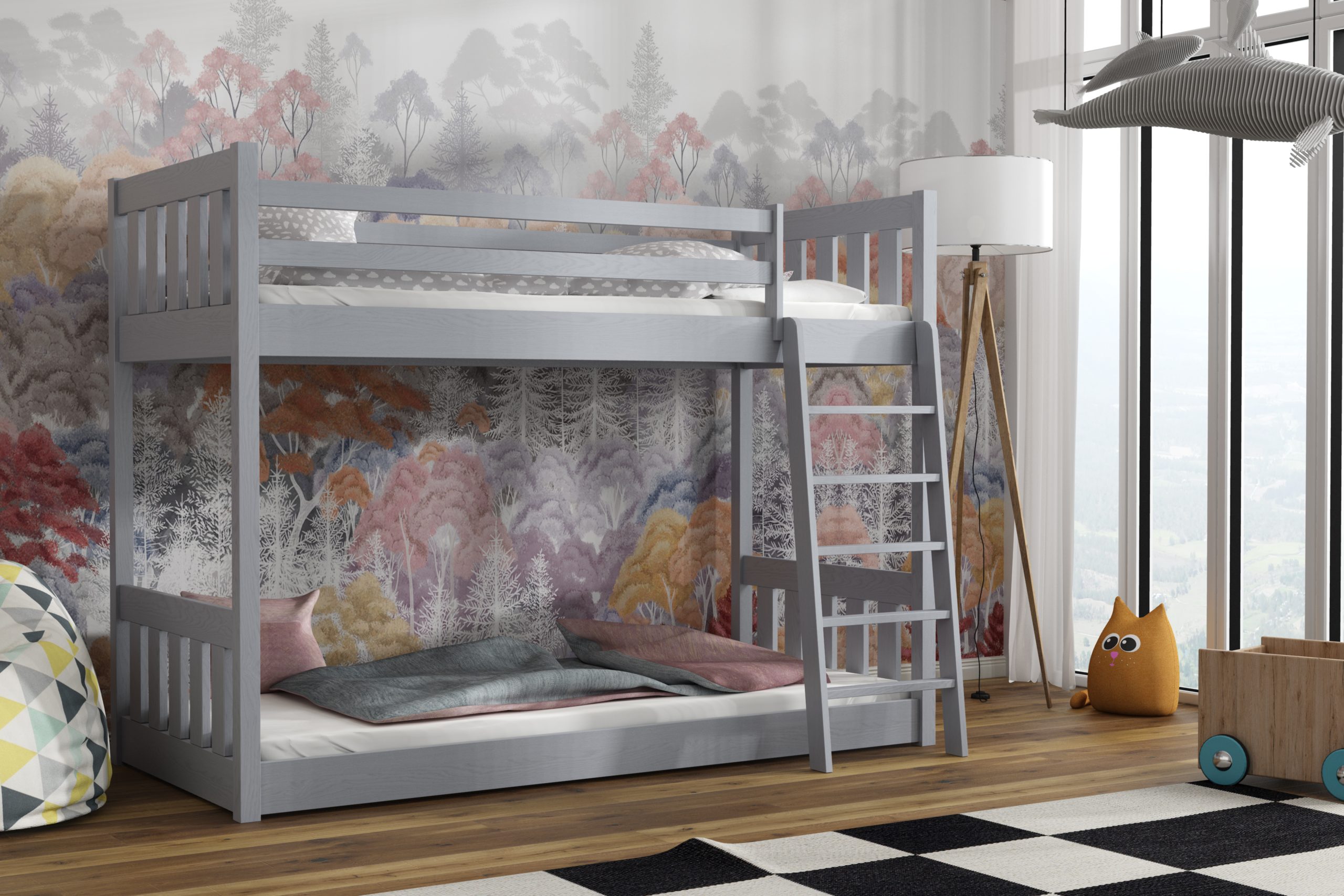 Łóżko piętrowe na antresoli Szymon - obrazek 10