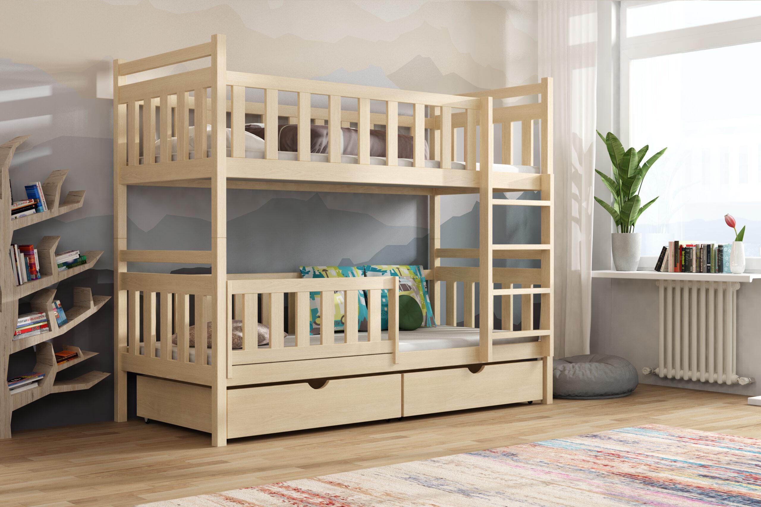 łóżka piętrowe dla dzieci trendy 2023