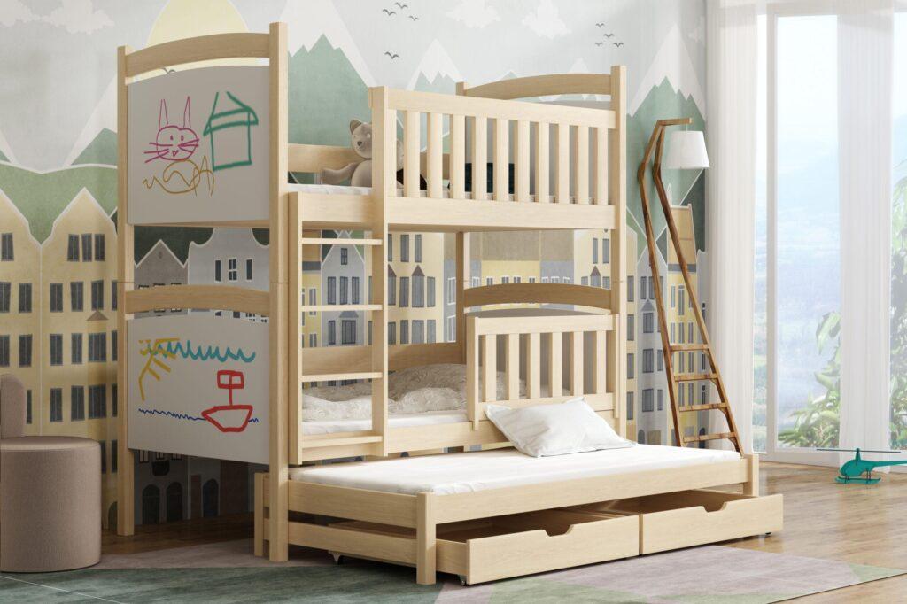 wymiar łóżka piętrowego dla dziecka
