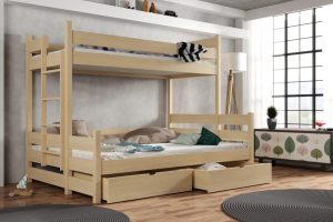 łóżko drewniane dla dziecka