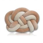 Poduszka welurowa Knot pillow Maxi Duo