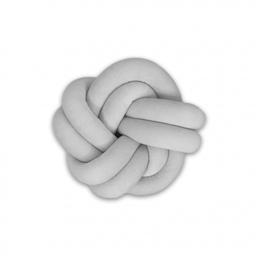Poduszka welurowa Knot pillow Twist
