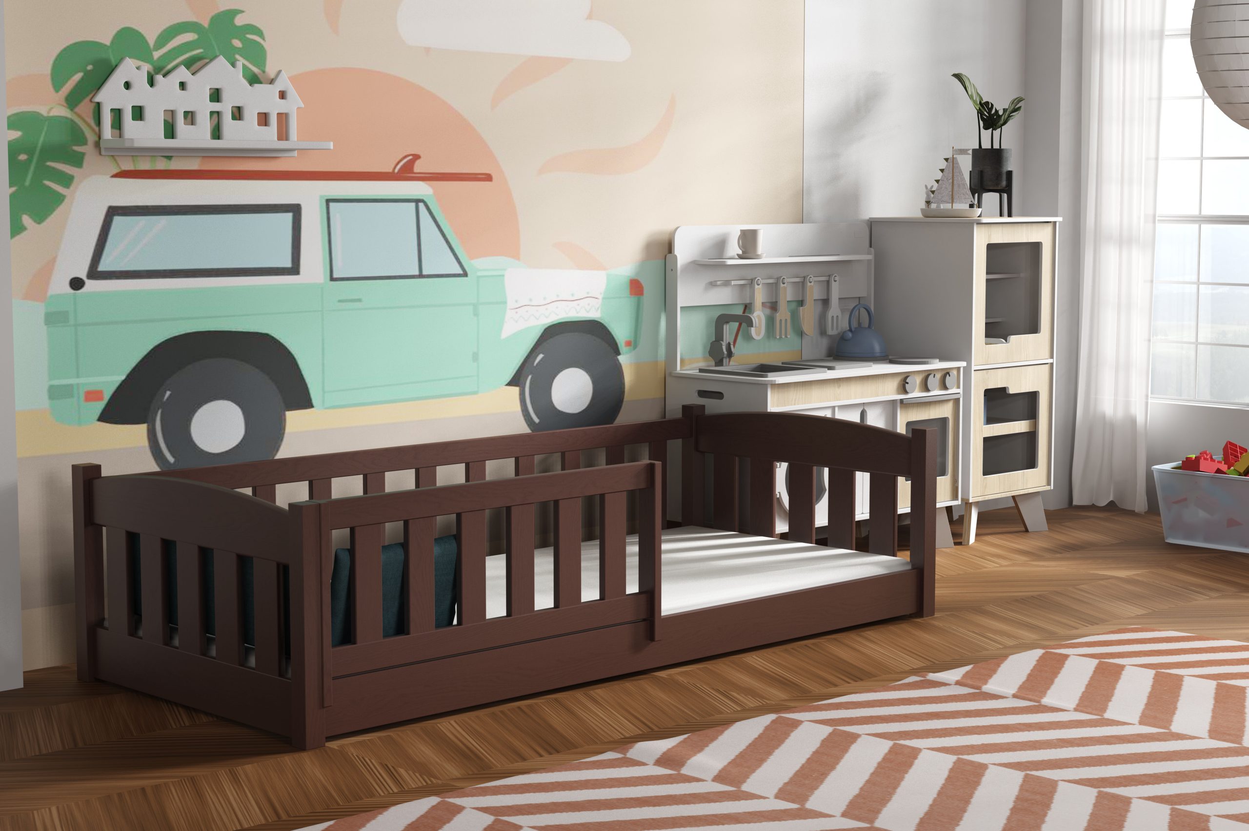 Łóżko pojedyncze Little Bolek - obrazek 4