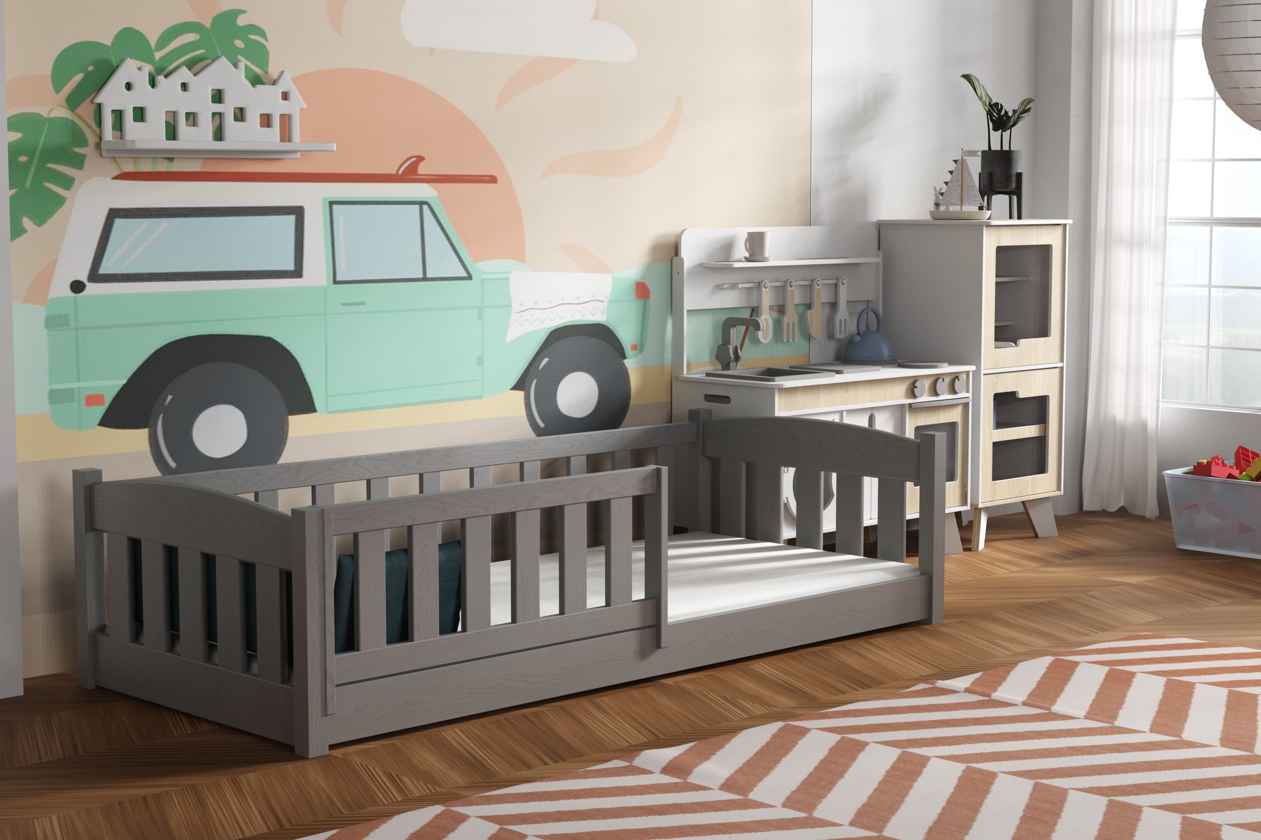 Łóżko pojedyncze Little Bolek - obrazek 7