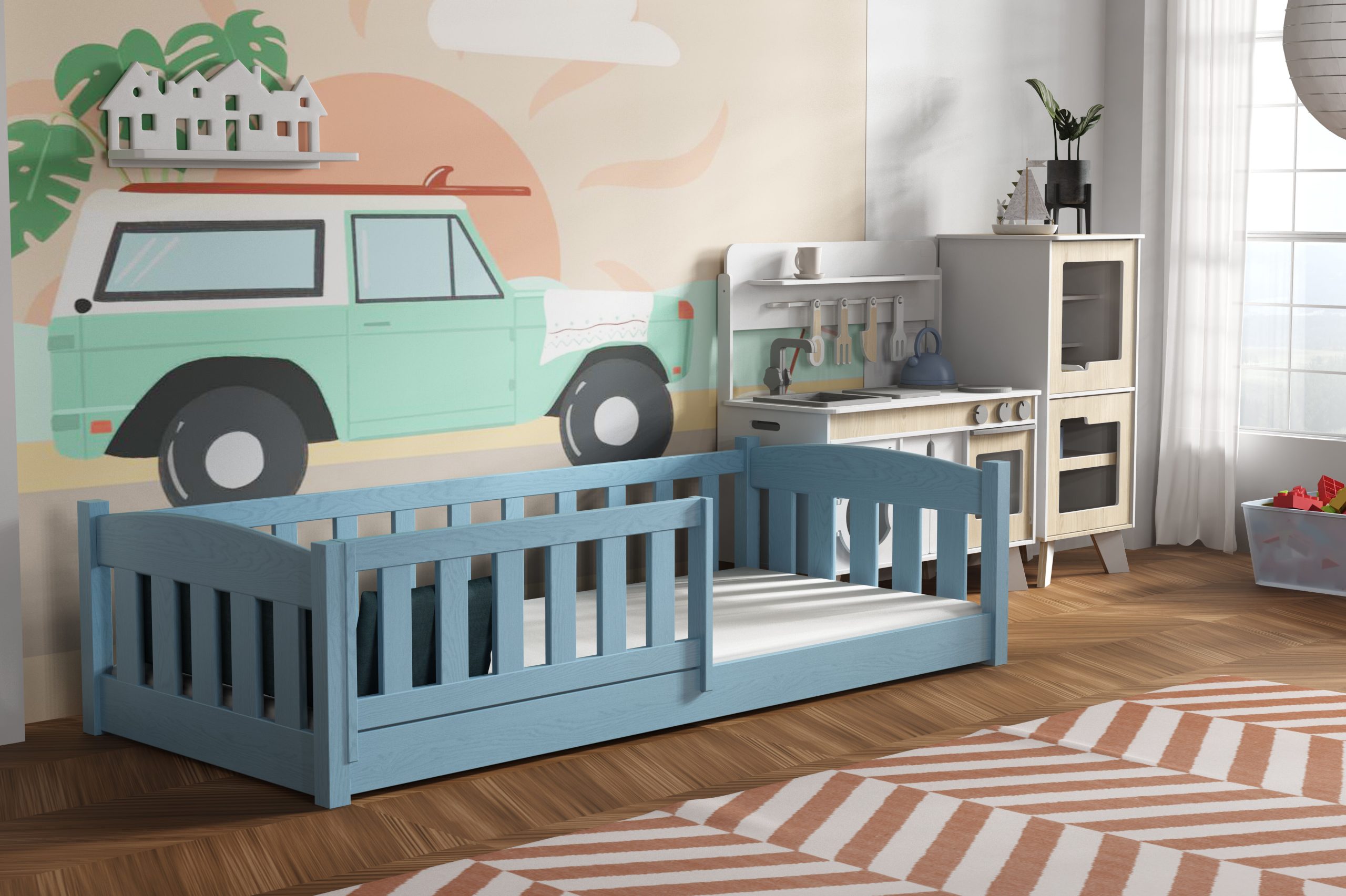 Łóżko pojedyncze Little Bolek - obrazek 10