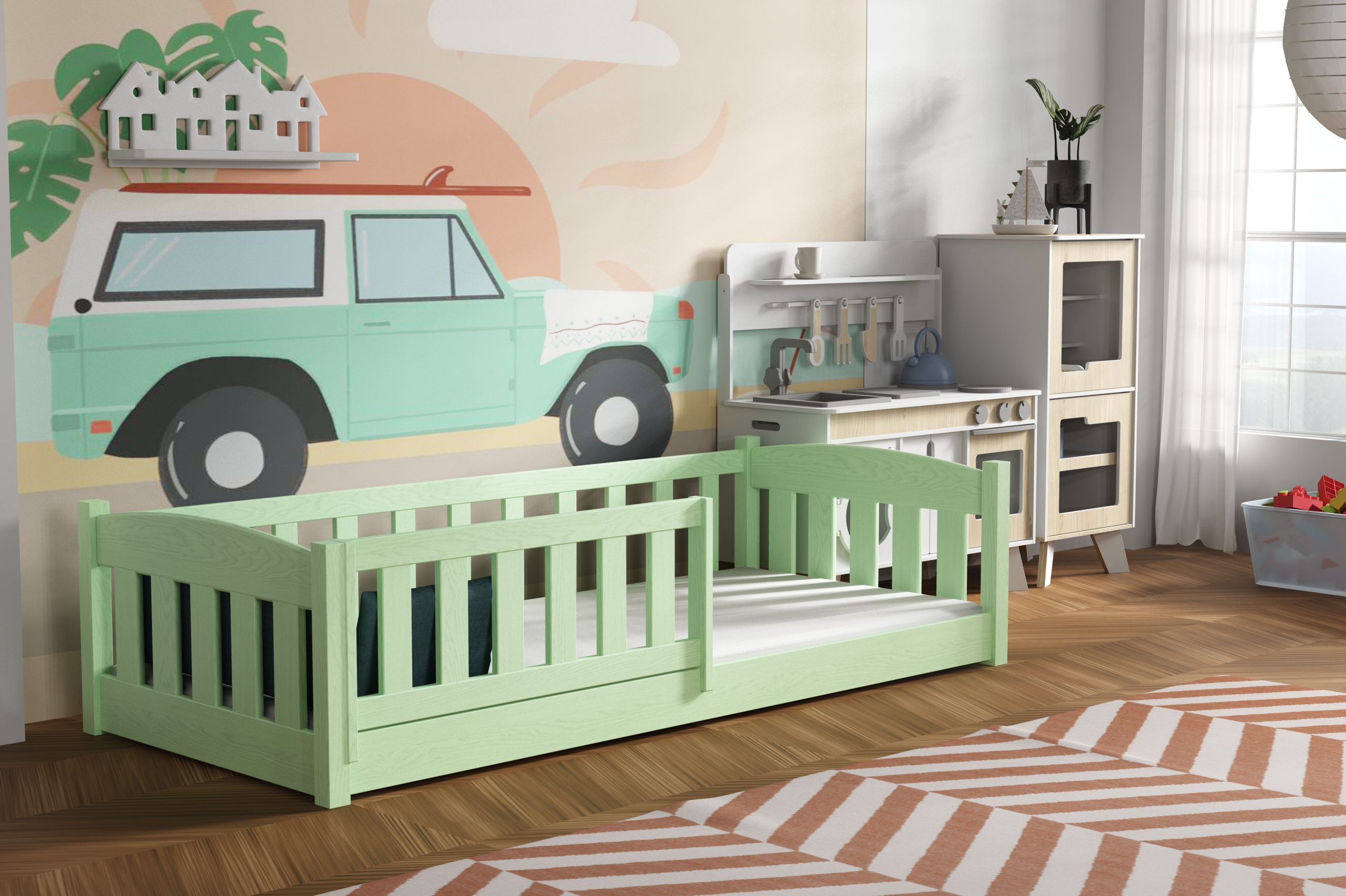 Łóżko pojedyncze Little Bolek - obrazek 12