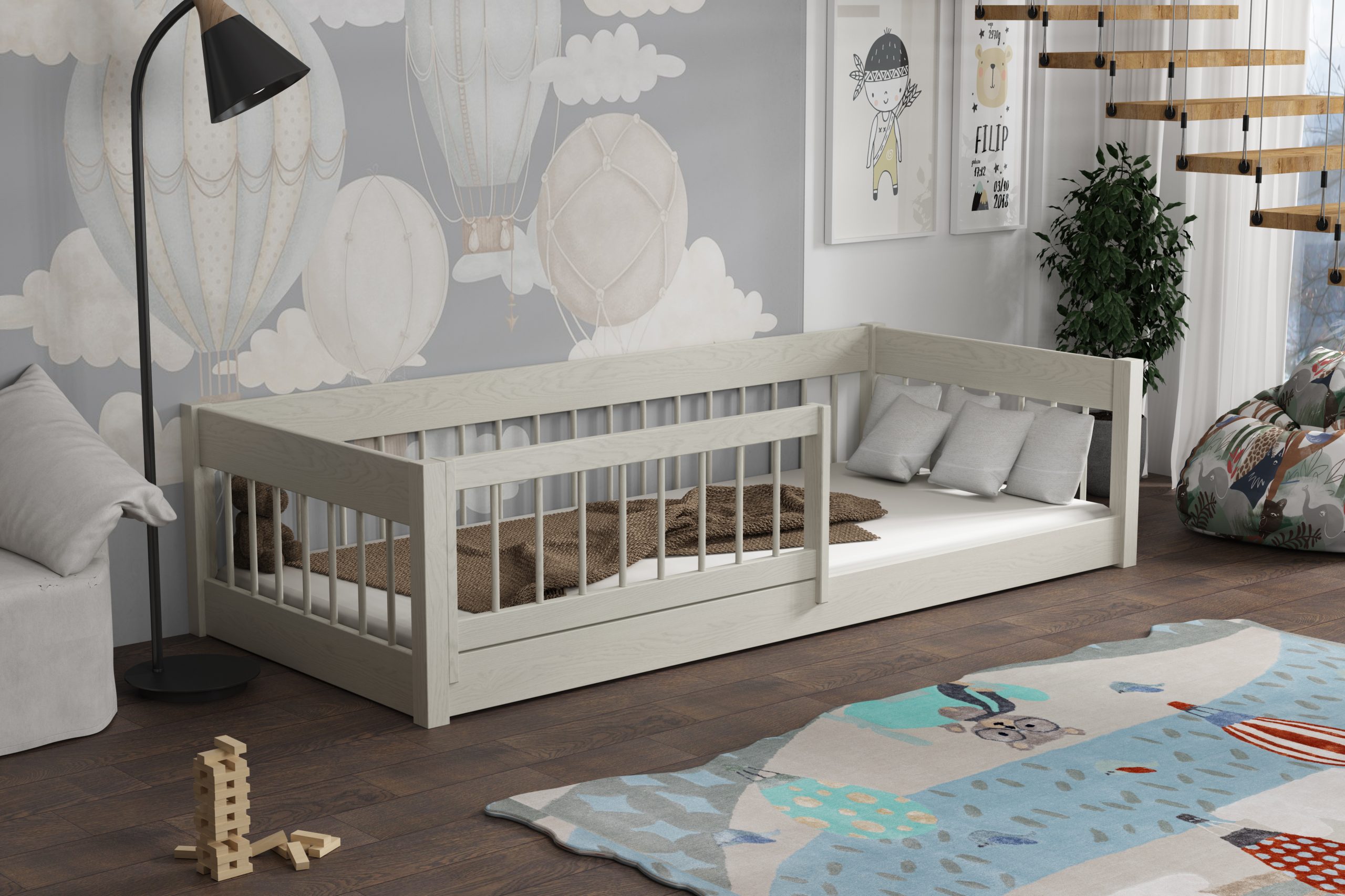 Łóżeczko dla najmłodszych Little Lunari - obrazek 4
