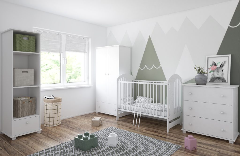 Łóżeczko dla najmłodszych Little Leo 60x120