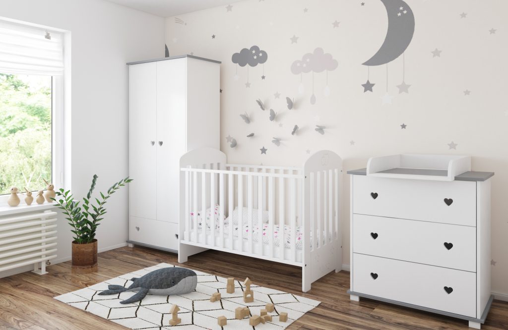 Łóżeczko dla najmłodszych Little Mila 60x120 - obrazek 4
