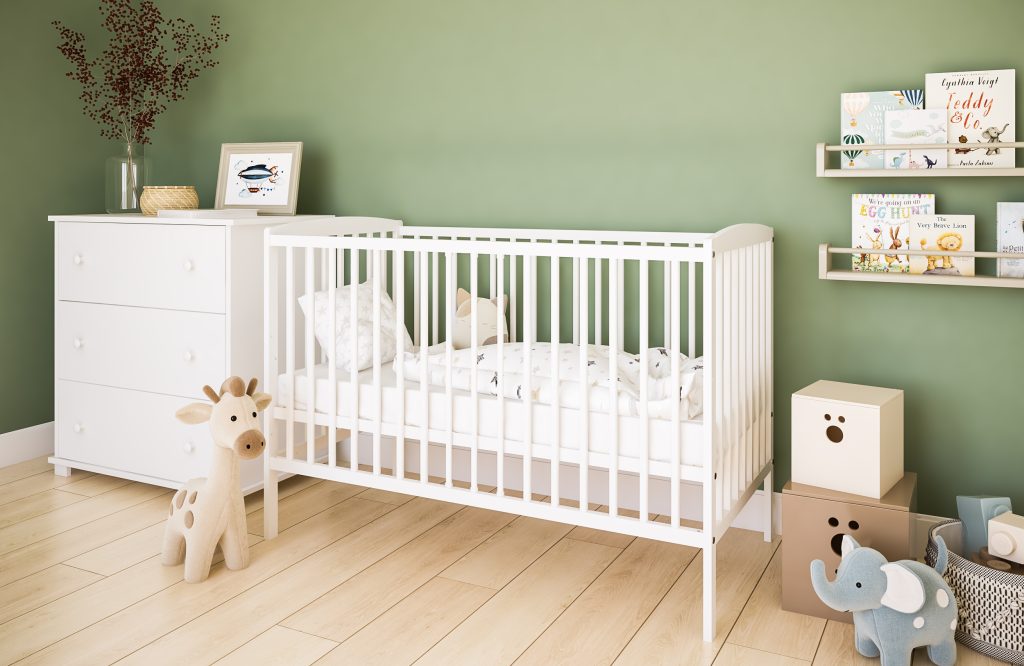Łóżeczko dla najmłodszych Little Zuzu 60x120 - obrazek 4