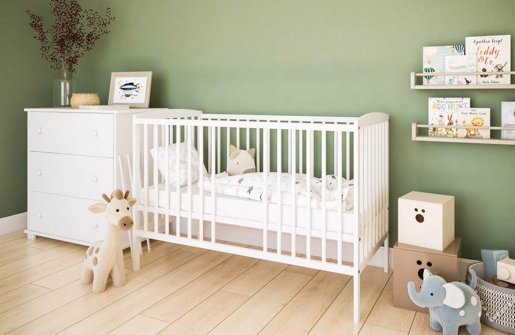 Łóżeczko dla najmłodszych Little Zuzu 60x120 - obrazek 3