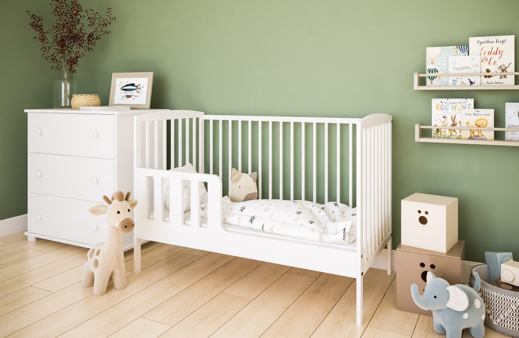 Łóżeczko dla najmłodszych Little Zuzu 60x120 - obrazek 5