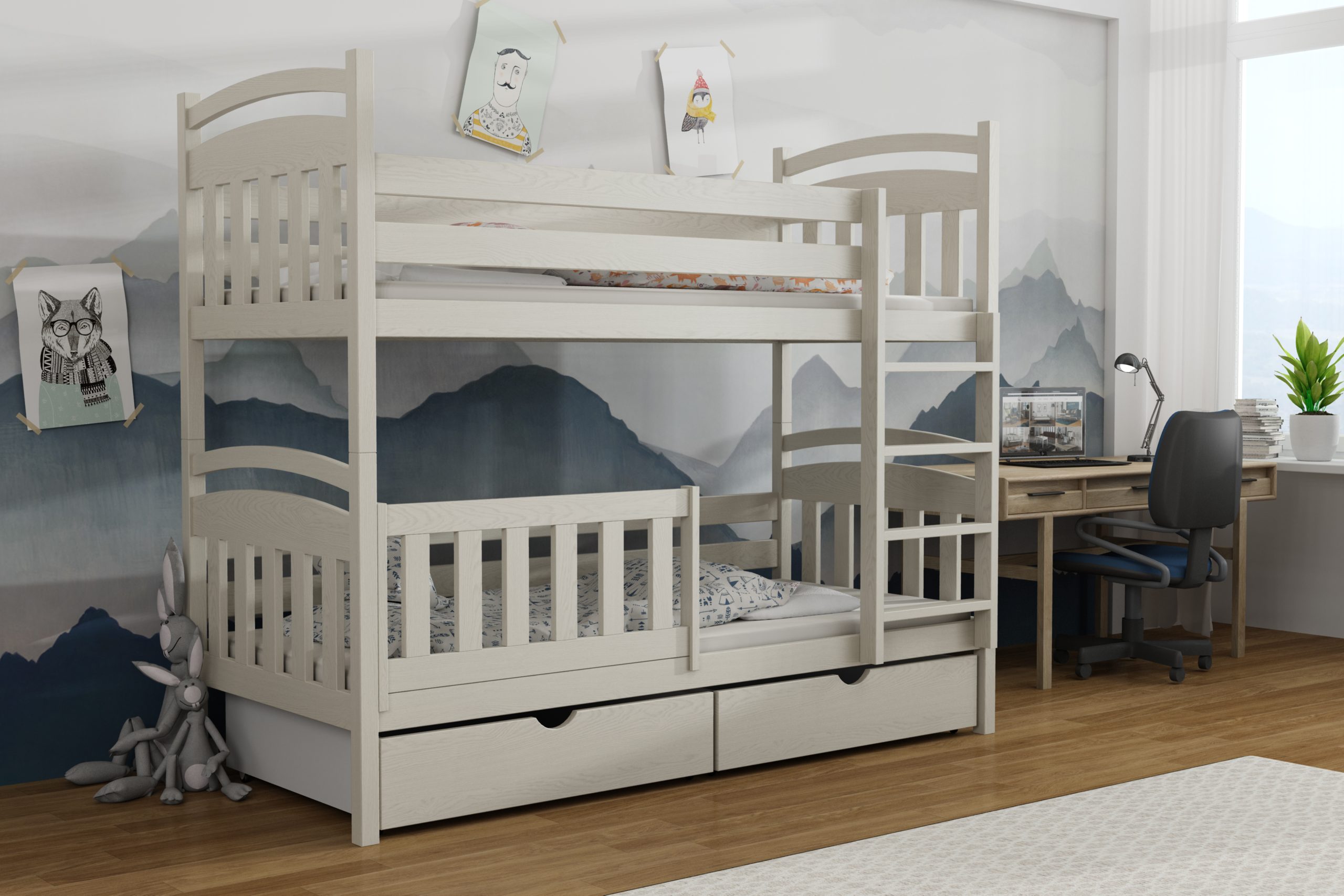 Łóżeczko piętrowe Adaś - obrazek 16