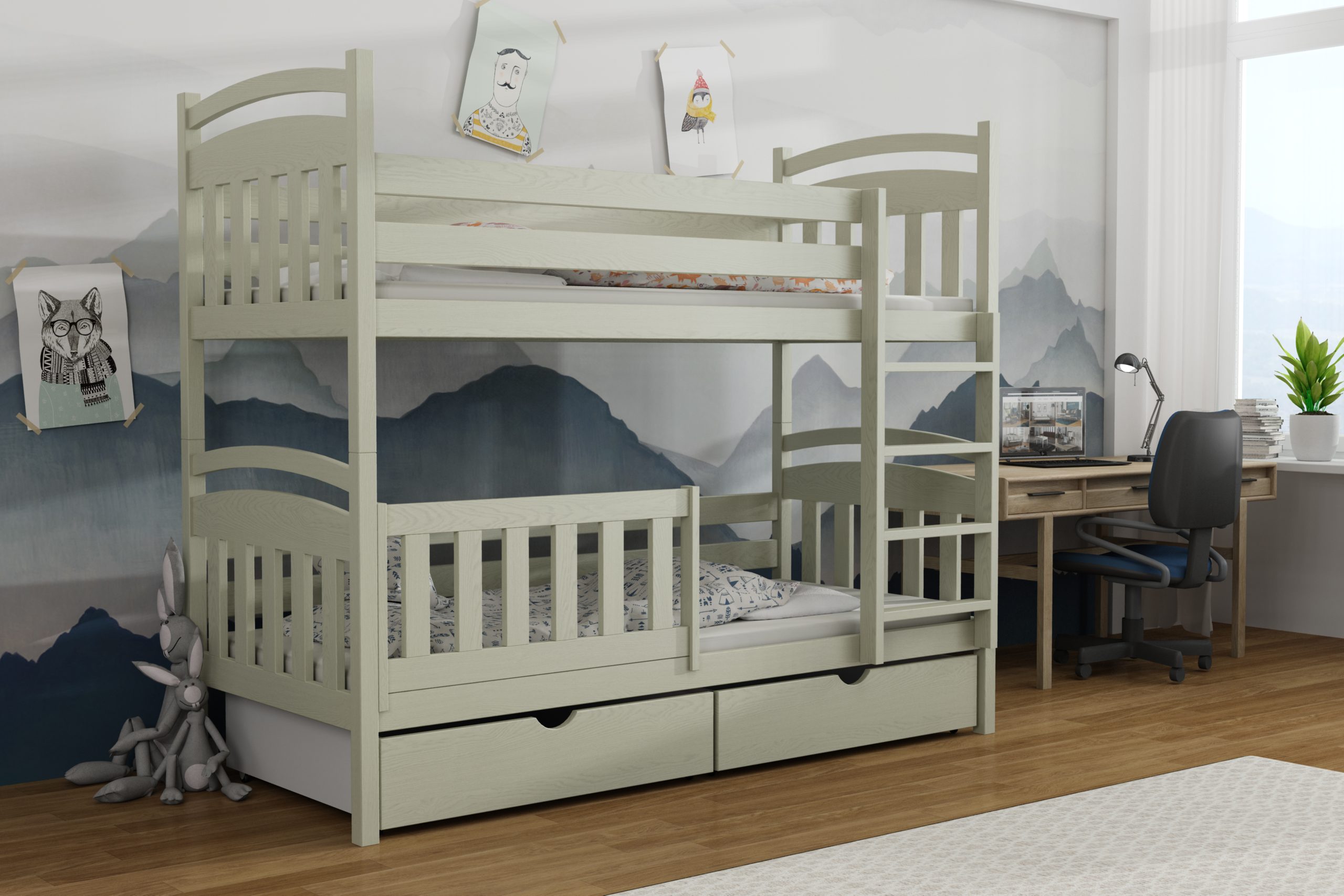 Łóżeczko piętrowe Adaś - obrazek 17