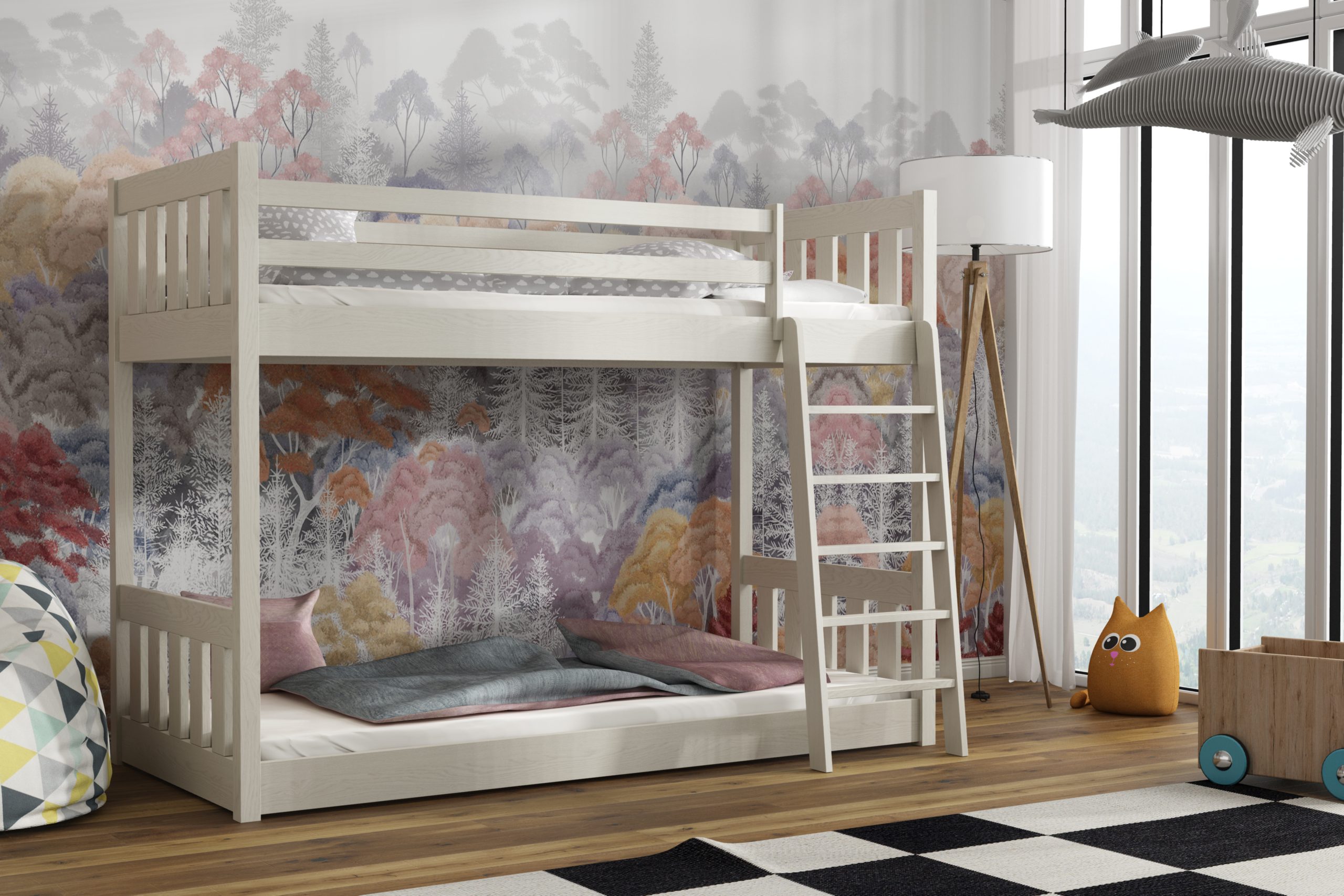 Łóżko piętrowe na antresoli Szymon - obrazek 16