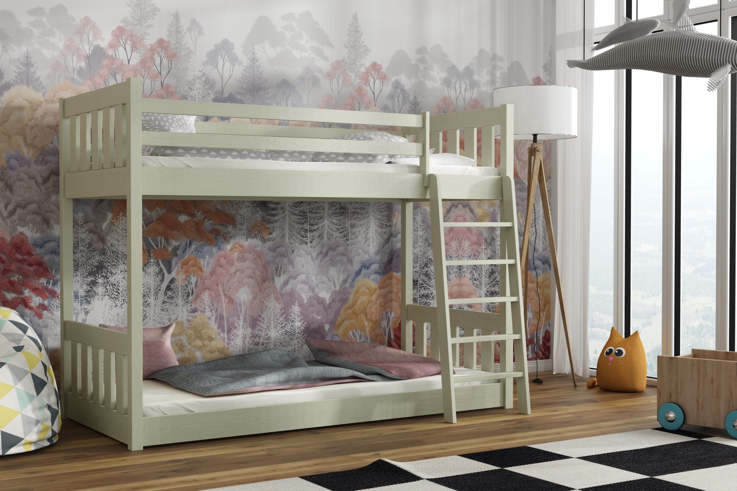 Łóżko piętrowe na antresoli Szymon - obrazek 17