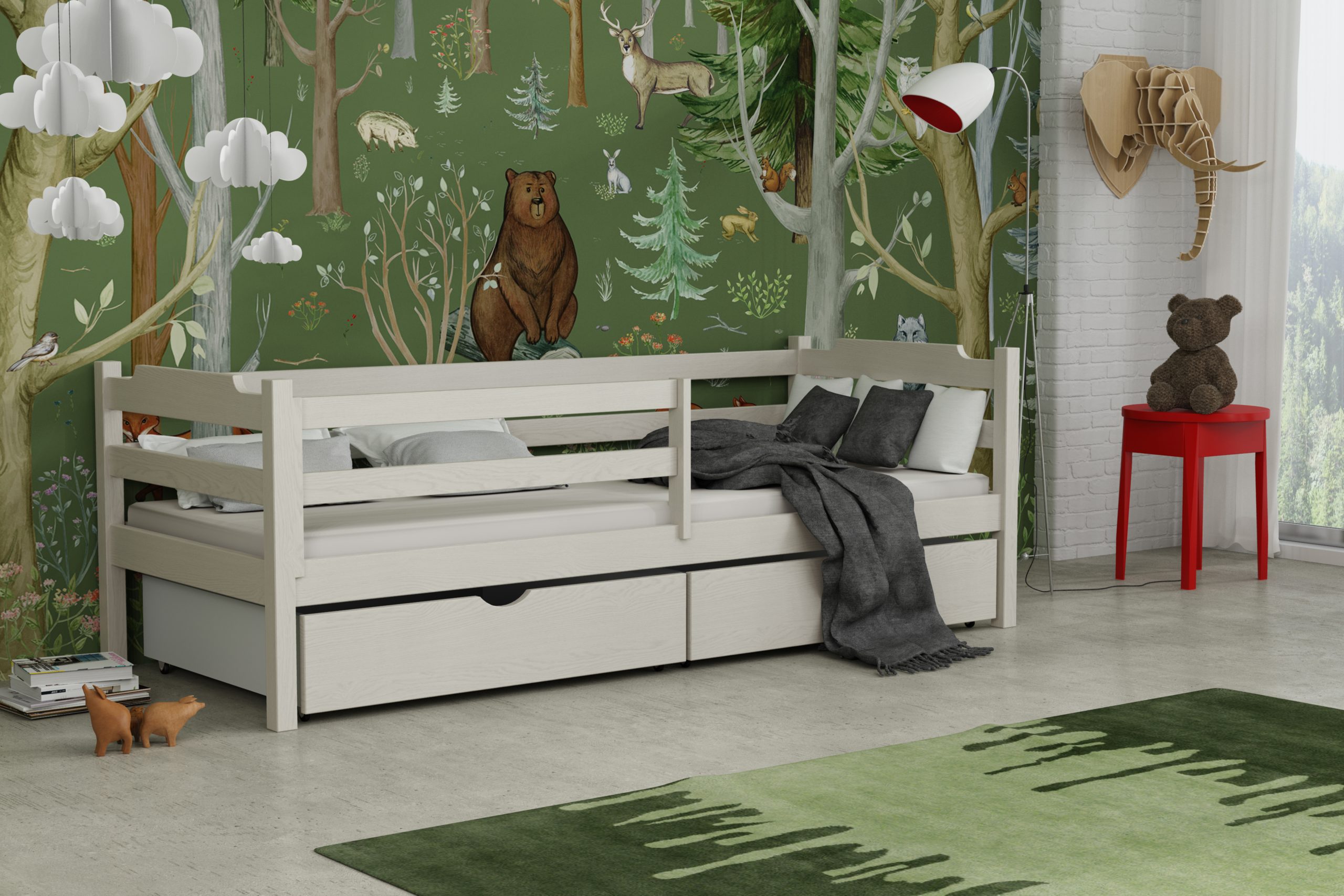 Łóżko pojedyncze Mikołaj - obrazek 16