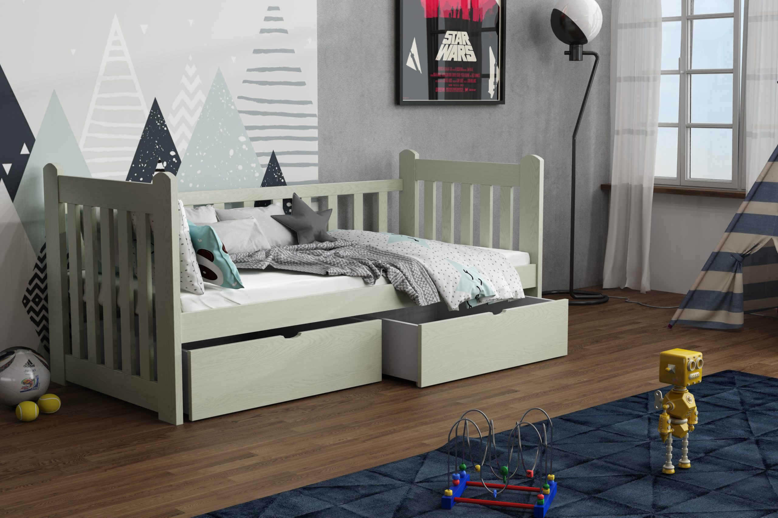 Łóżko pojedyncze Atreus - obrazek 17