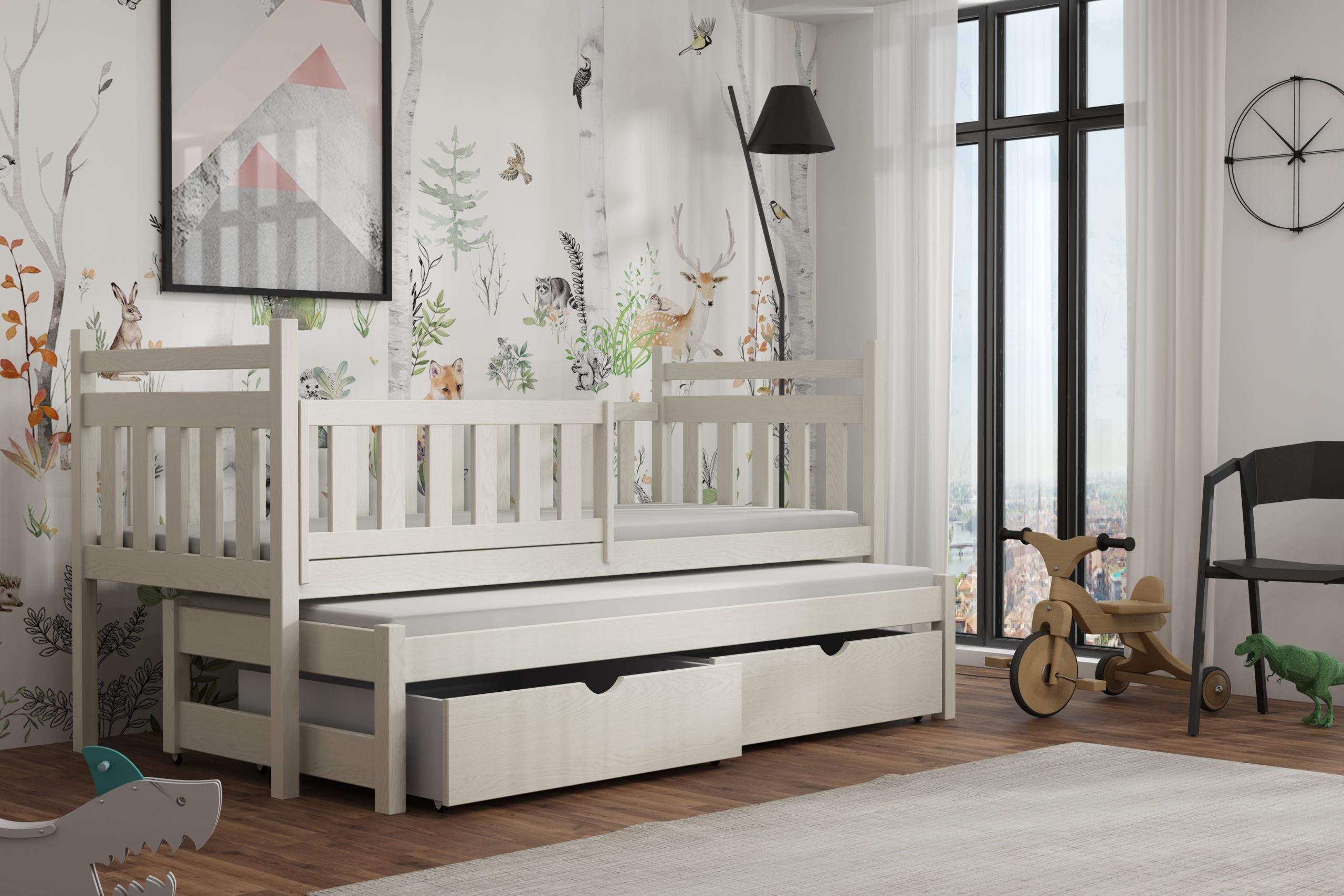 Łóżko podwójne Puchatek - obrazek 16