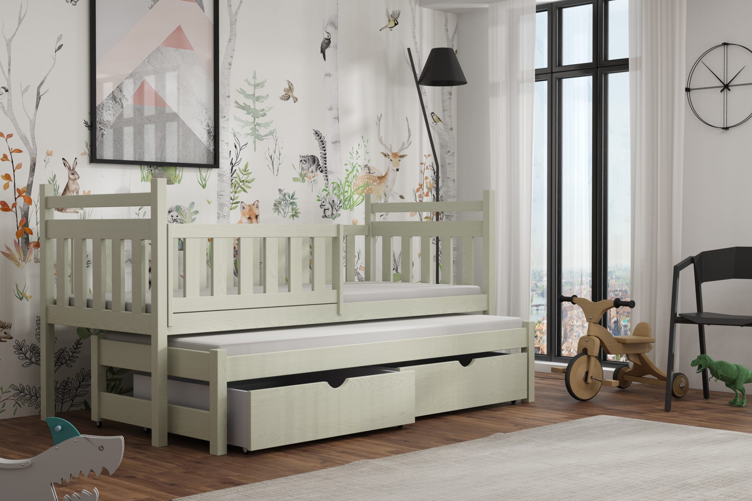 Łóżko podwójne Puchatek - obrazek 17