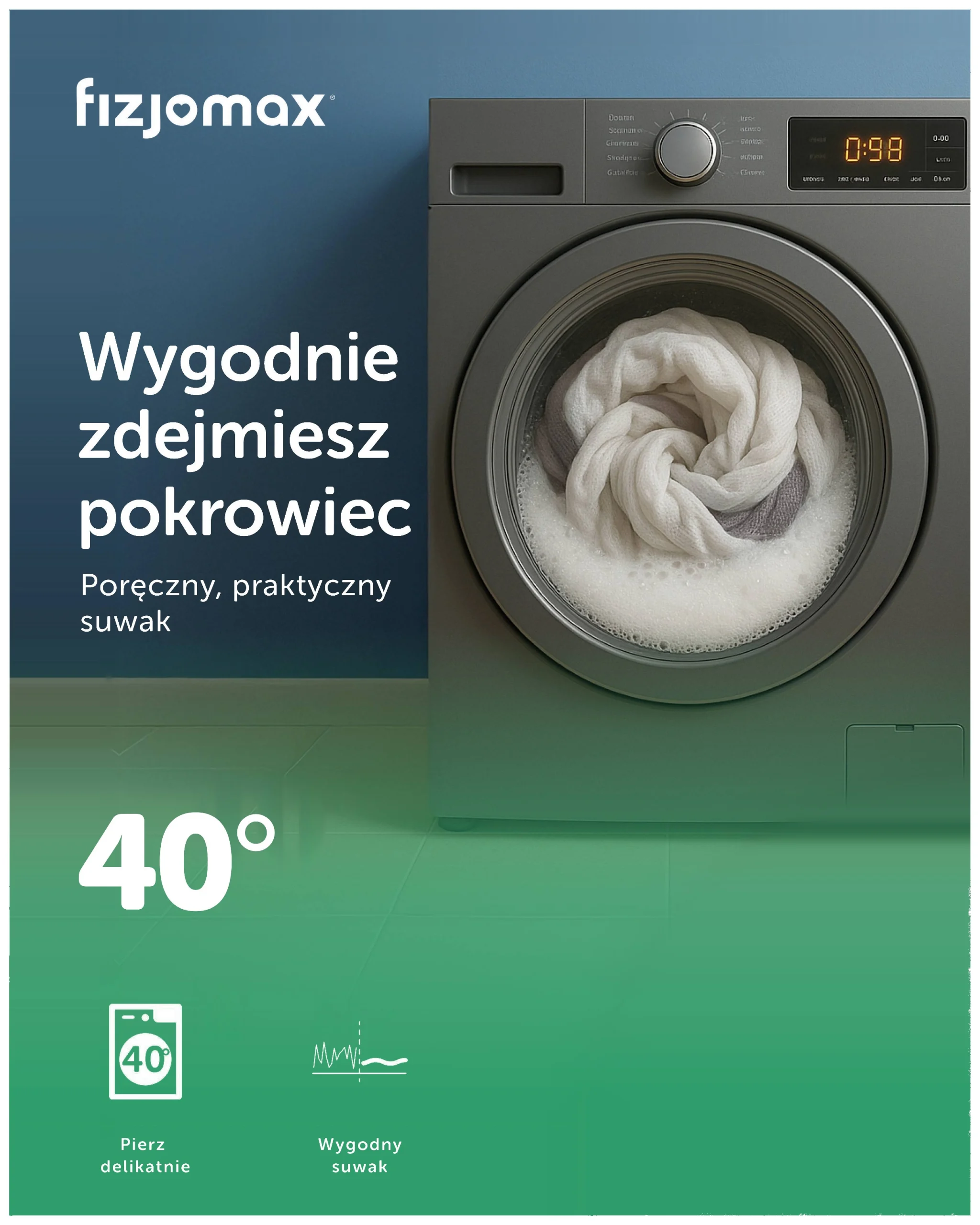 Materac z pianki HR Fizjomax Junior dla Dzieci - obrazek 12
